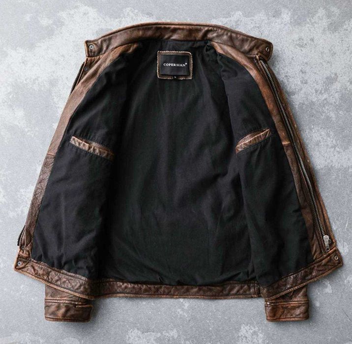 Кожаные мужские куртки