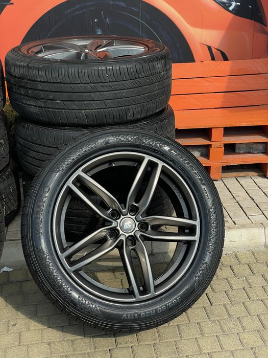 Оригинални джанти Brock 5x127 20’’ 8.5J с гуми 265/50R20 7mm dot22 Grand cheroke Durango
