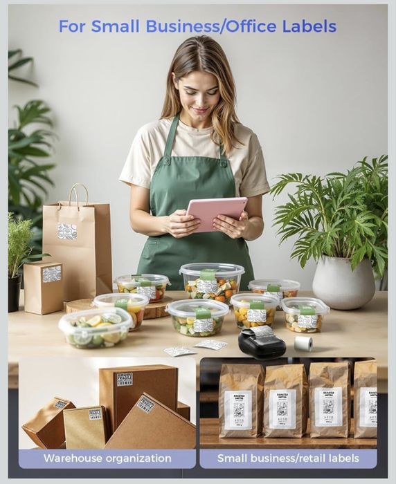 Термопринтер Phomemo M108, преносим, самозалепващ