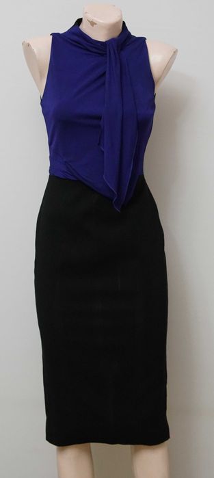 Rochie Karen Millen   negru albastru marimea  34