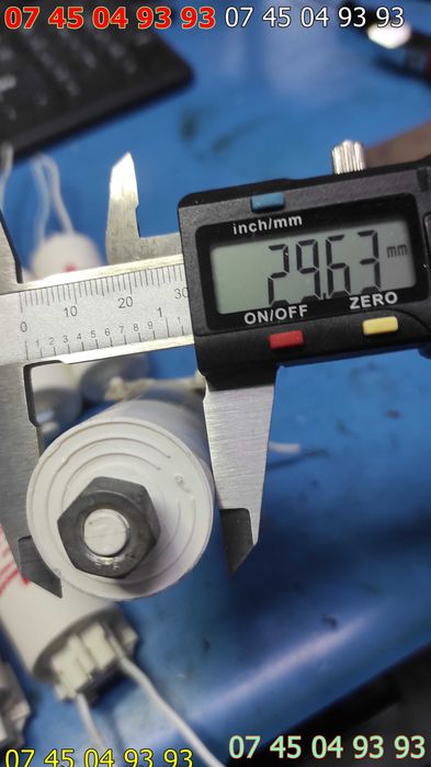 condensatori nepolarizati 2.5uF 250v 6.5uF 250v testati cu ESR METRU