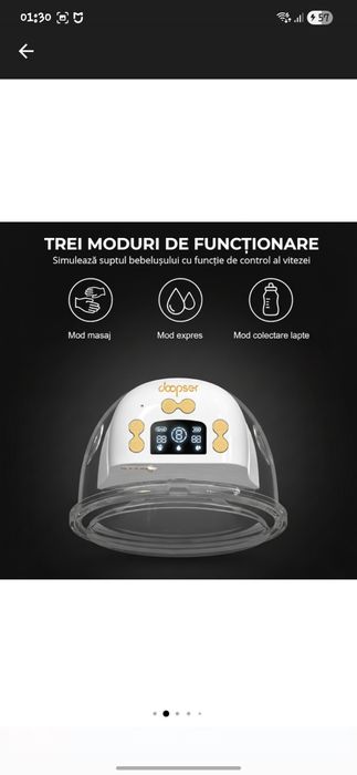 Pompa electrica de muls