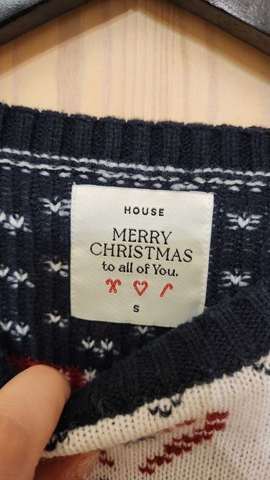 Коледен пуловер дамски