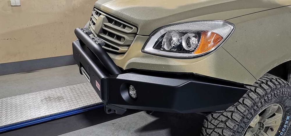 Бампер РИФ силовой передний JAC T6