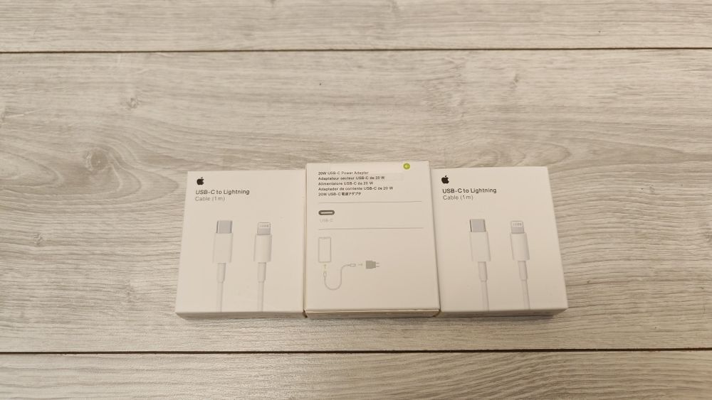 Kit incarcator apple USB C  to lightning iPhone11,12.13.14 plus cablu