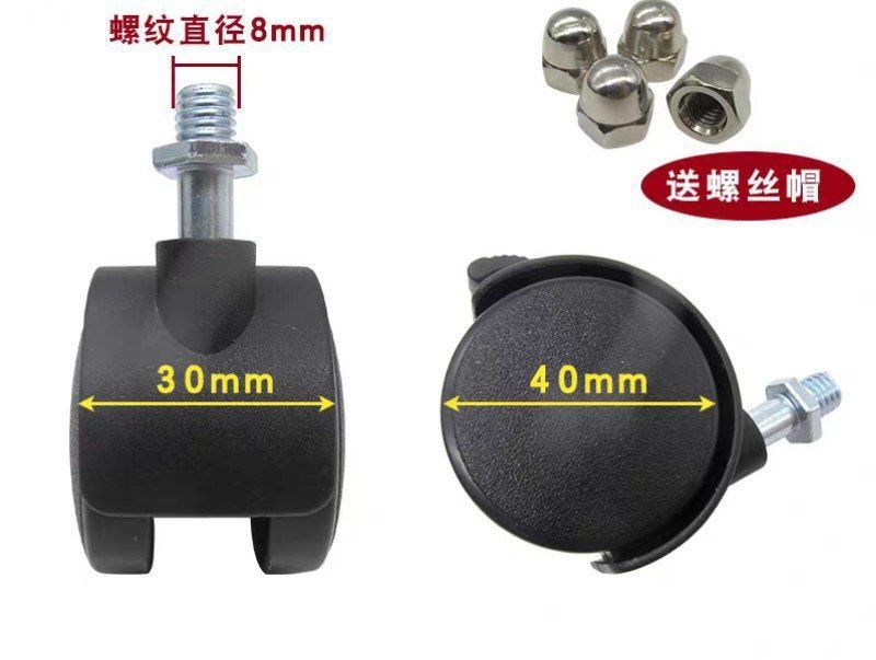 Универсальным решением для любого вида мебели являются мебельные колес