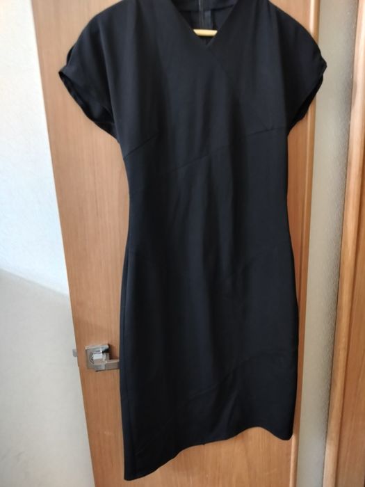 Платье женское черное с боди