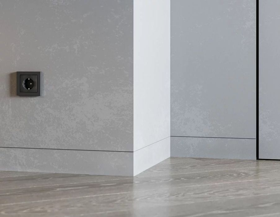 Плинтус теневой скрытый Микроплинтус Скрытые двери потолок парящий