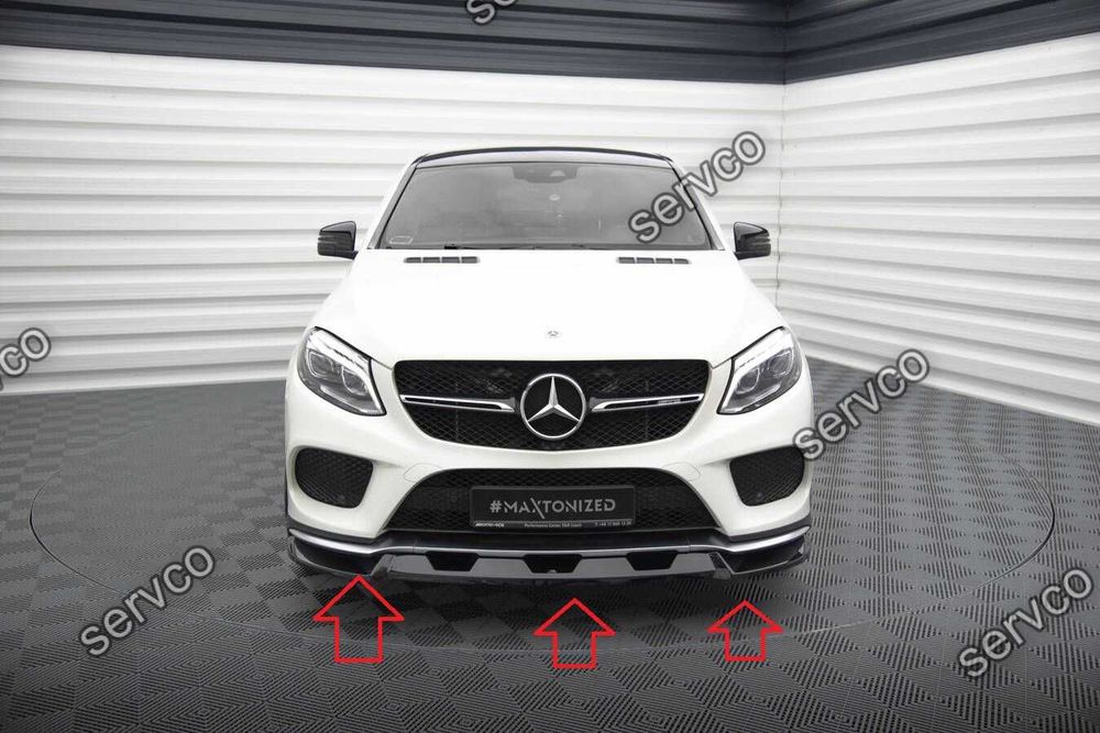 Pachet Body kit tuning Mercedes GLE Coupe AMG-Line C292 2015-2019 v3