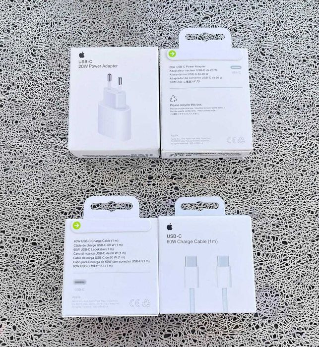 Incarcator iPhone 20W/60W pentru iPhone 12/13/14/15/16/17 - Fast Charger / Incarcare rapida