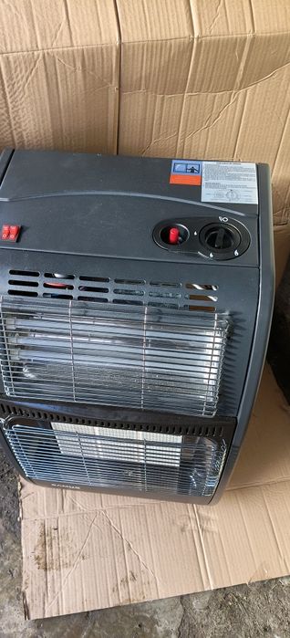 Soba încălzire mixtă gaz și electrica