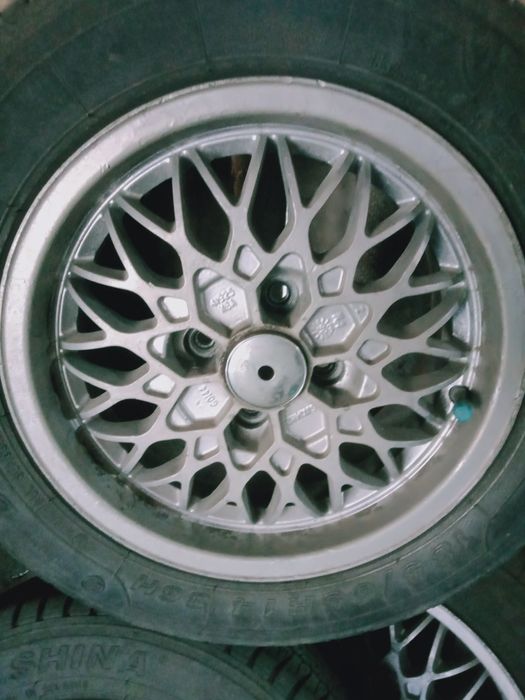 Продам диски с летней резиной, комплект.
