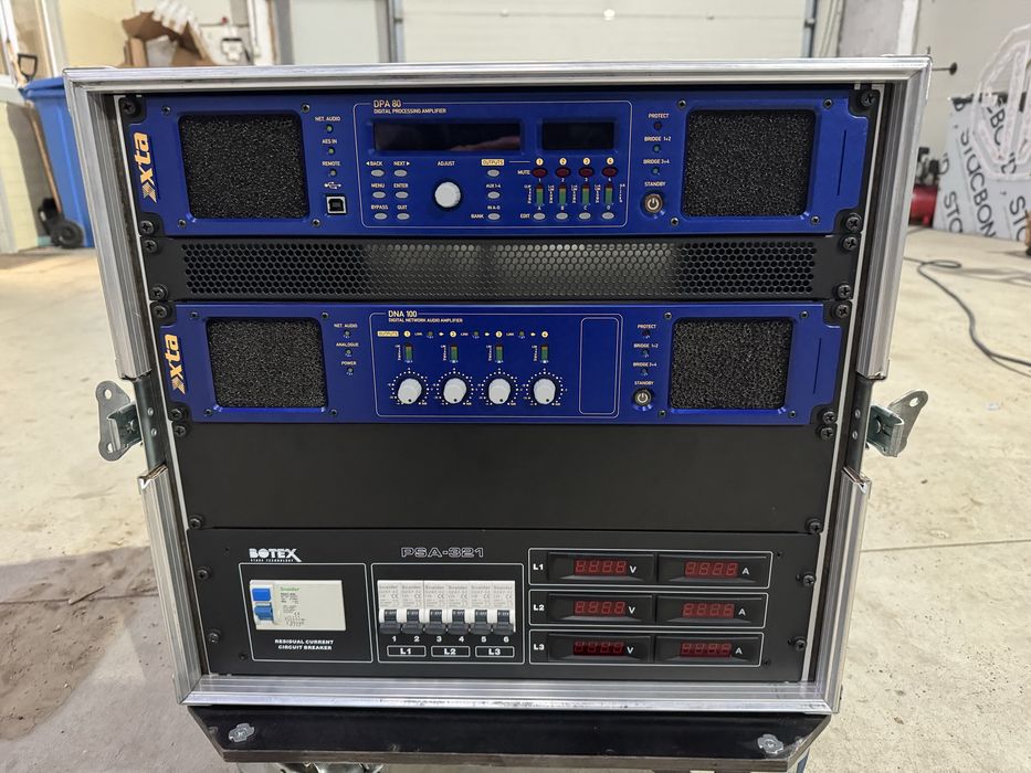 Rack / amplificatoare XTA DPA 80 / DNA 100