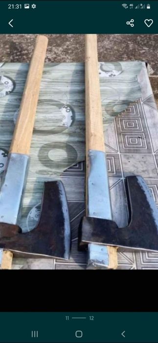 Мотики брадви ръчно ковани.