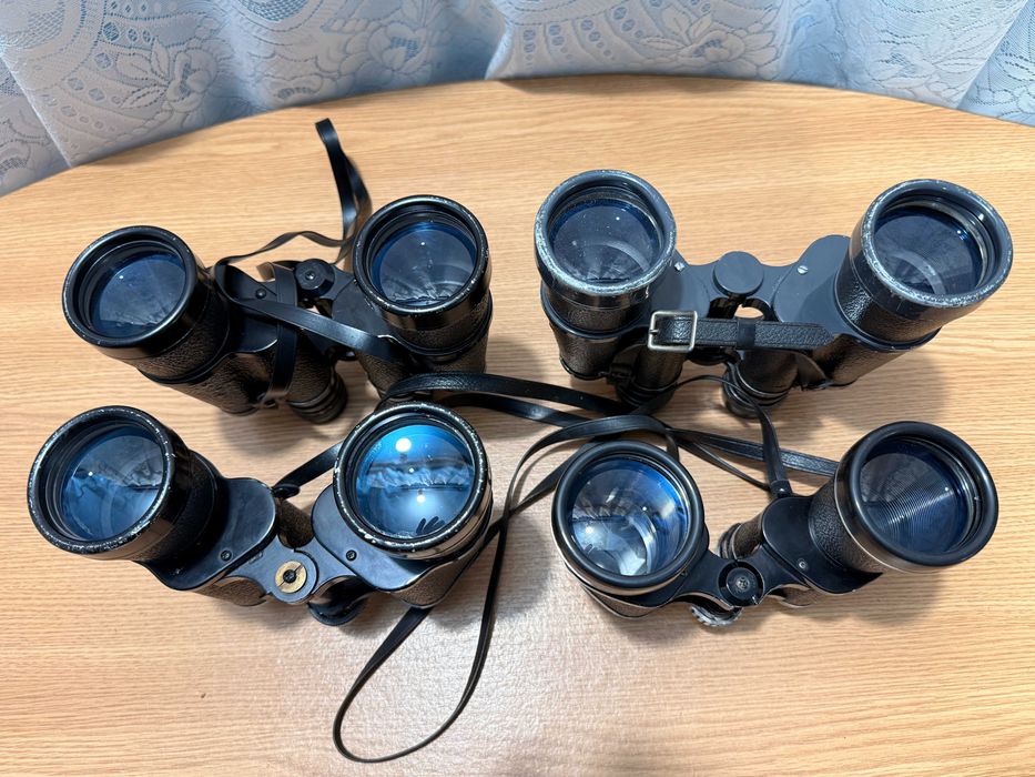 Lot binocluri profesionale 10x50