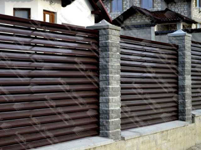 Забор жалюзи от производителя