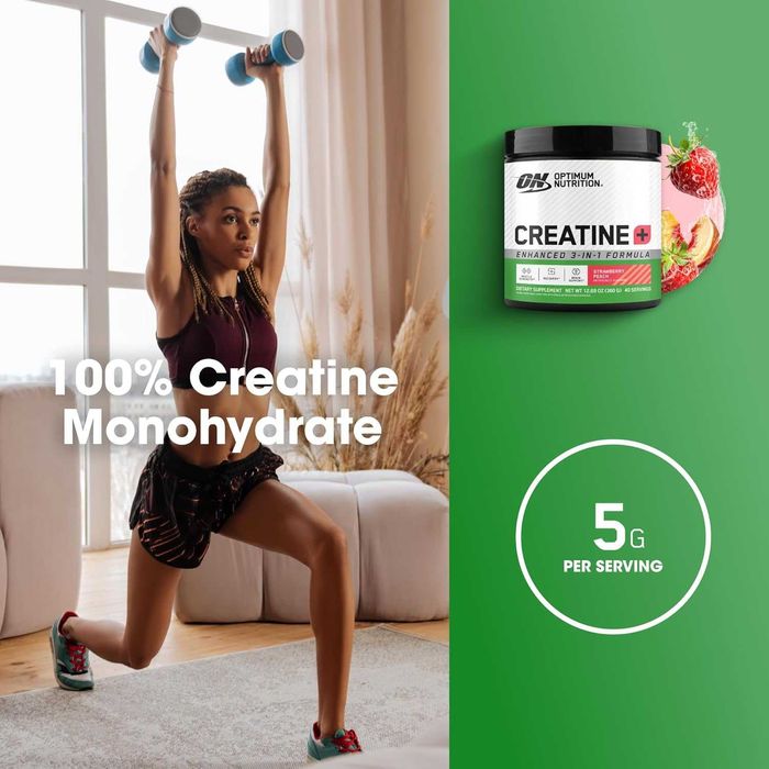 Креатин Моногидрат Optimum Nutrition Creatine Monohydrate Plus 360гр