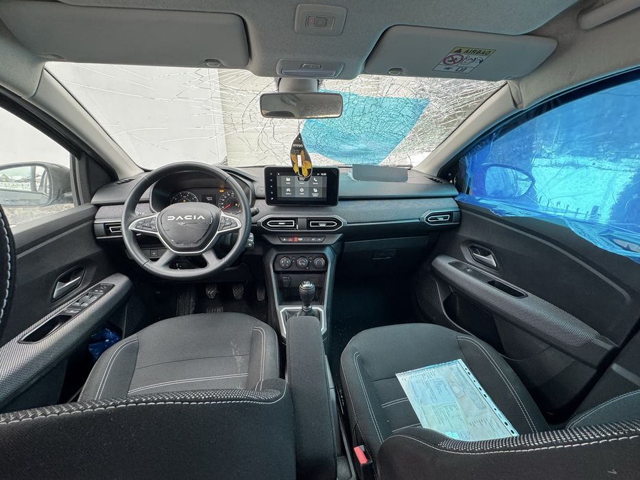 Dacia logan facelift 2024 avariat