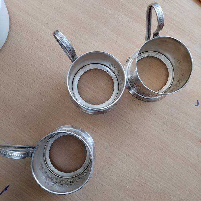 Подстаканники мельхиор продам. И т.д