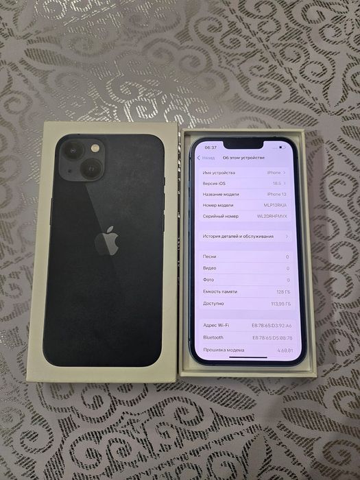 Айфон 13 128гб sim+esim
