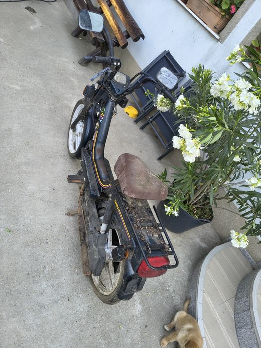 Motoretă cu petale