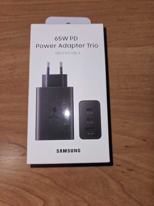 Зарядное устройство Samsung 65W PD Trio
