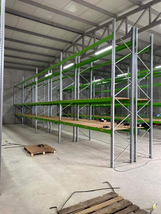 Палетни стелажи за склад НОВИ И ВТОРА УПОТРЕБА