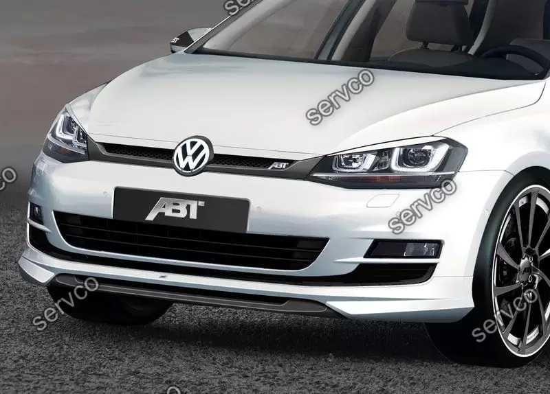 Prelungire spoiler tuning sport bara fata VW Golf 7 Mk7 ABT 2012-2016 ver2