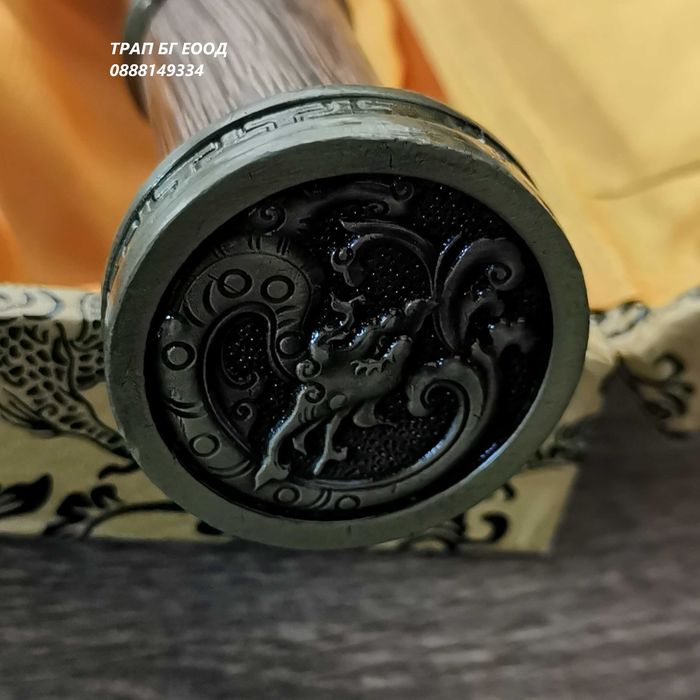 Традиционен Меч Династия Хан Han Dynasty Sword Двуостър !