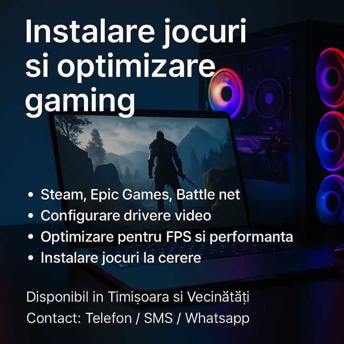 Instalare Windows 11 original/ Ubuntu cu Optimizare Laptop sau PC