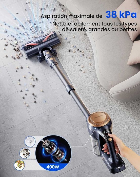 Aspirator vertical fără fir Proscenic P11 Lite