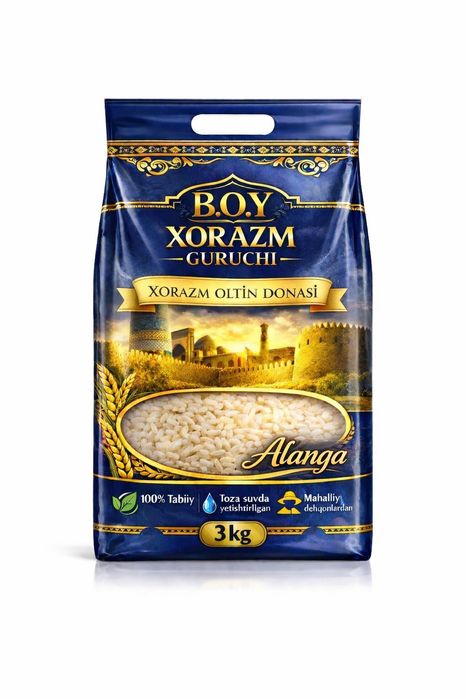 Xorazm guruchini qadoqlash loyihasiga INVESTOR sherik taklif etiladi