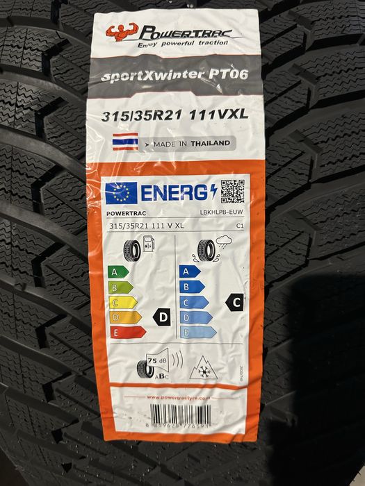 Зимен спорт пакет POWERTRAC SPORTXWINTER PT06 275/40R21 315/35R21 БОРД 2754021 3153521
