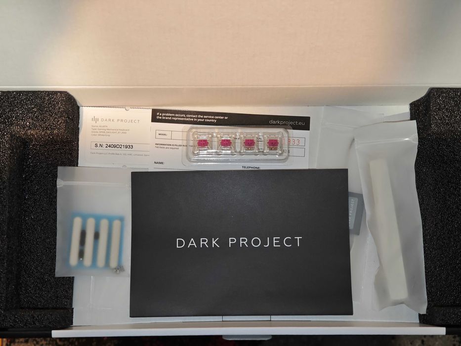 Механична клавиатура Dark Project ALU87A Daylight