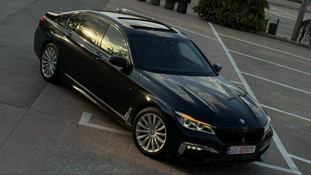 BMW 730D 265CP 2018 M-Packet-Ceasuri Alpina-Interior Individual-Plafon Alcantara-Auto in stare Impecabila*Tehnic si optic ca si NOU