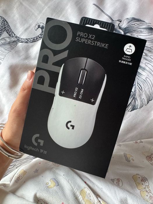Игрова мышка Logitech G PRO X2 SUPERSTRIKE