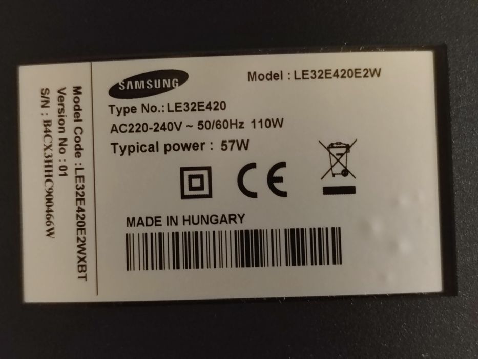 Televizor Samsung LE32E420 pentru piese