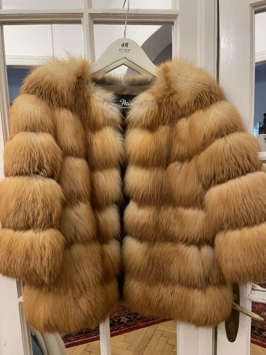 Haină de blană naturală Paisi marimea L