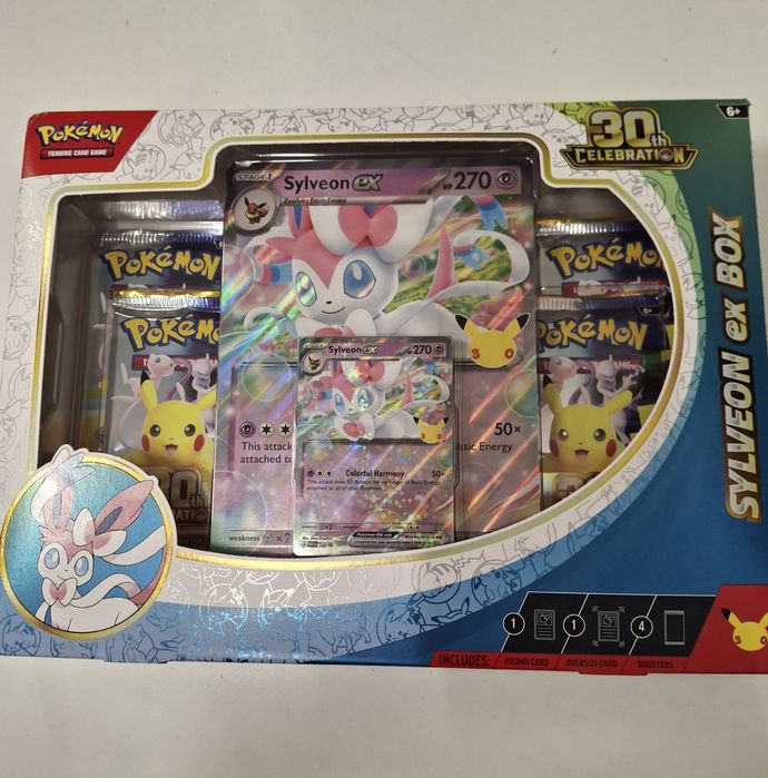 Pokemon 30th Celebration - Sylveon ex Box