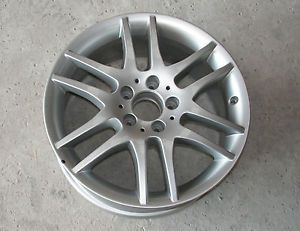 Jante originale Mercedes C E Class CLK SLK 17 Zoll Twin Spoke