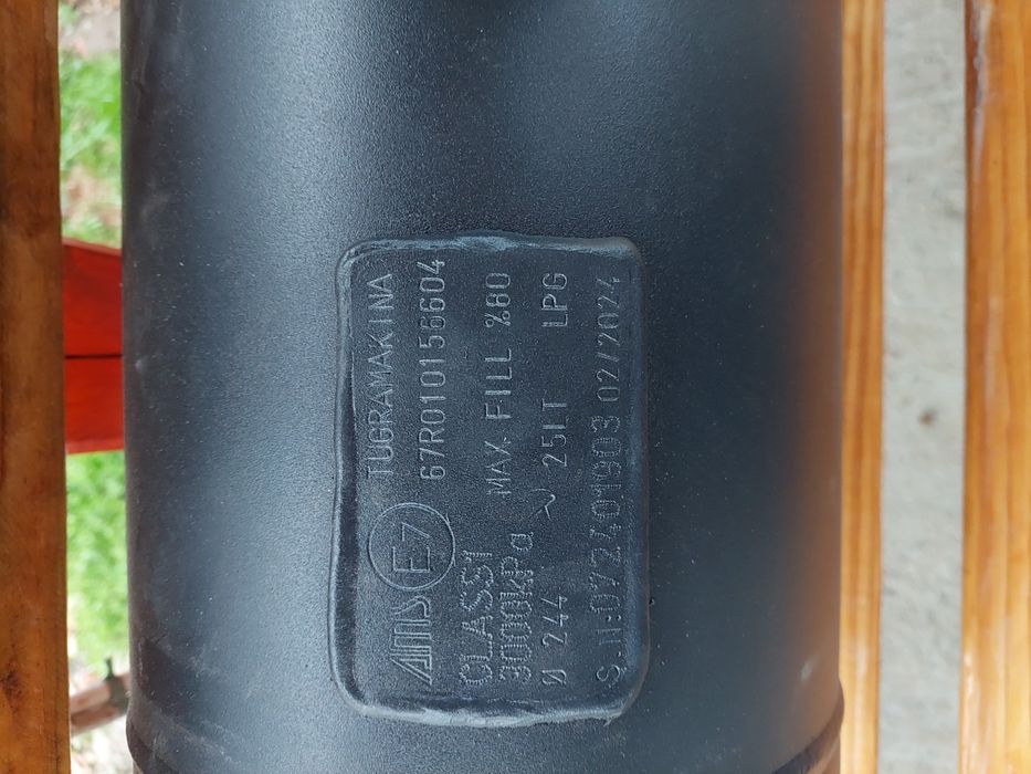 Газова бутилка за автомобил