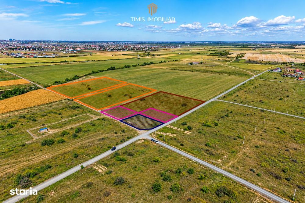 Terenuri 620–767 mp, CF individual – Moșnița Nouă | 0% comision