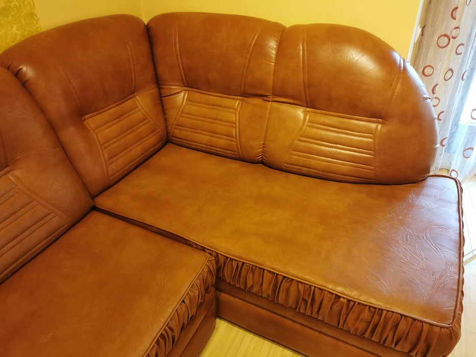 Coltar piele naturala