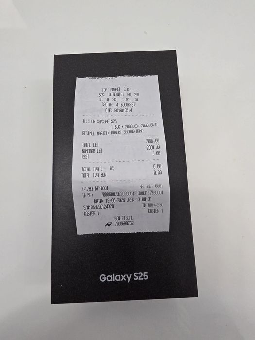 Samsung s25 5G Navy 128Gb NOU Sigilat Acte 2 ANI GARANTIE