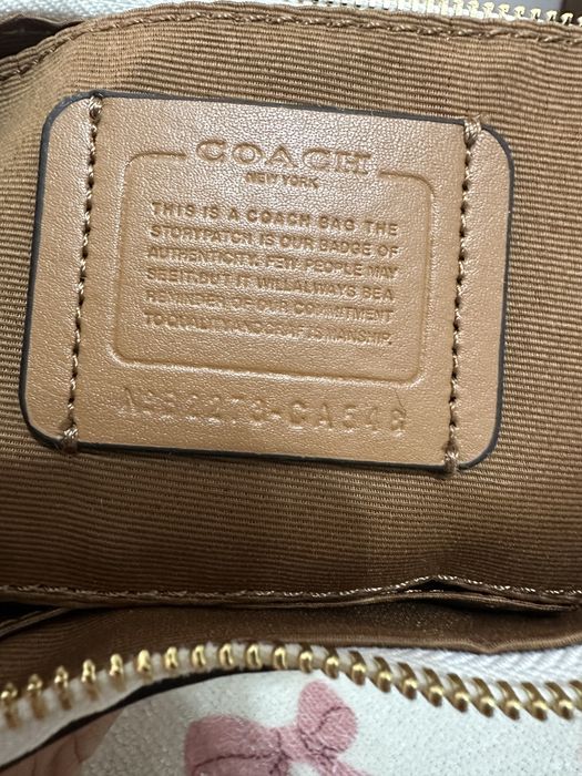 Geanta coach alba
