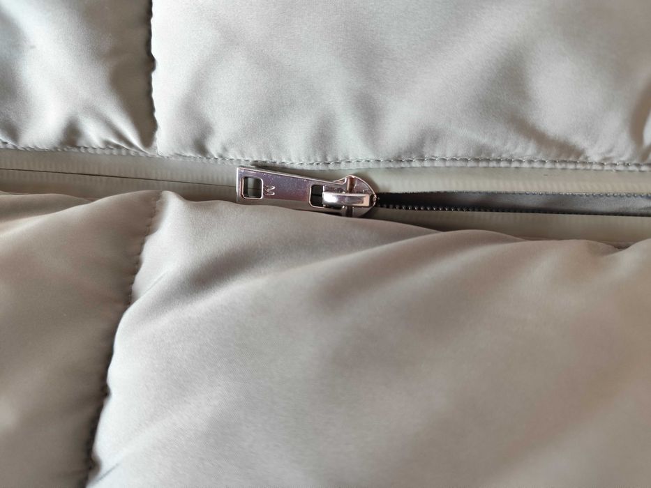 Дамско зимно яке Mango, ватирано с подплата, цвят маслинено зелен