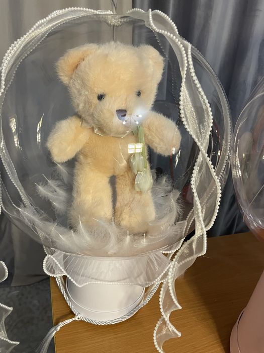 Мишка в шарике подарки