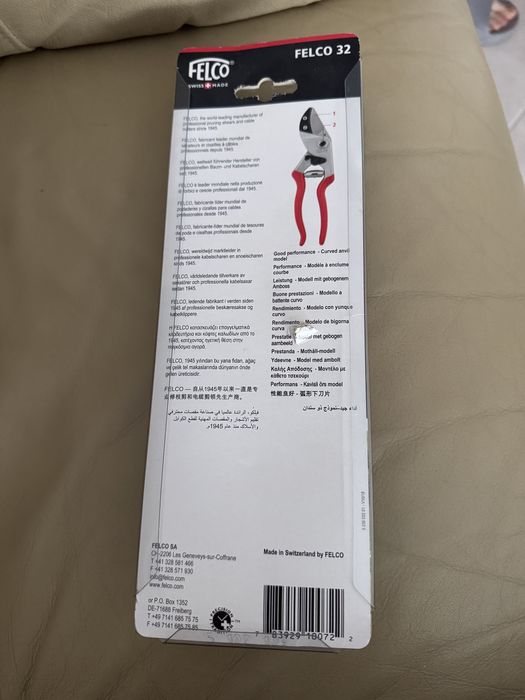 Foarfeca Felco 8 si 32, Swiss Made