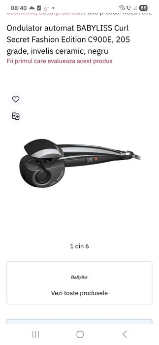 BaByliss Curl Secret C900E