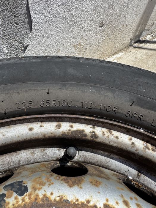 Set Roti pe 16 cu cauciucuri C de greutate renault master, opel movano, nissan nv400